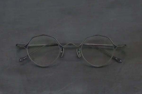 Rigards RG1019CU series collection, copper and titanium, high-quality handmade glasses, jade frame, transparent